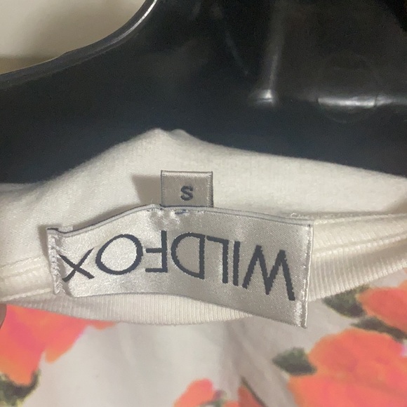 white suede with flowers - Picture 3 of 3